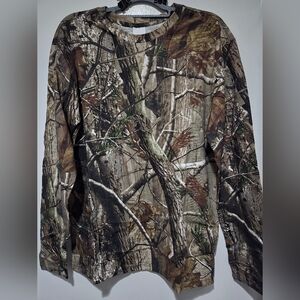Mens long sleeve camo t-shirts